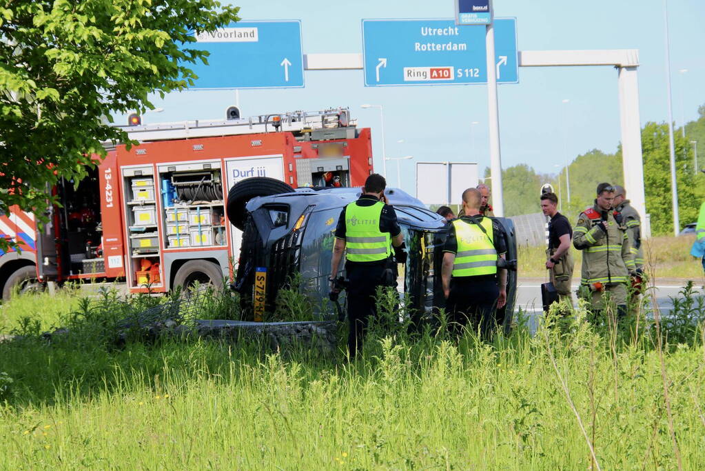 Persoon ernstig gewond bij eenzijdig ongeval
