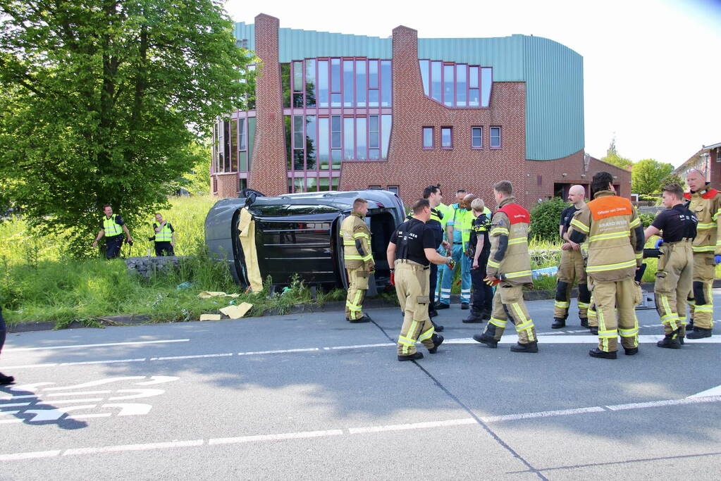 Persoon ernstig gewond bij eenzijdig ongeval