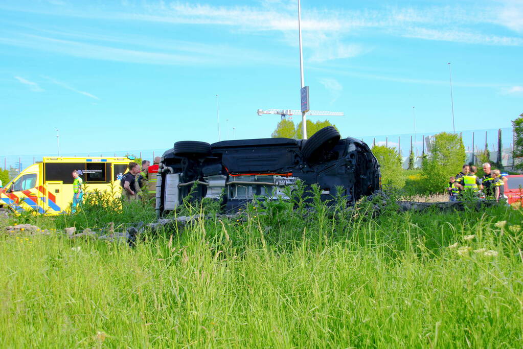 Persoon ernstig gewond bij eenzijdig ongeval