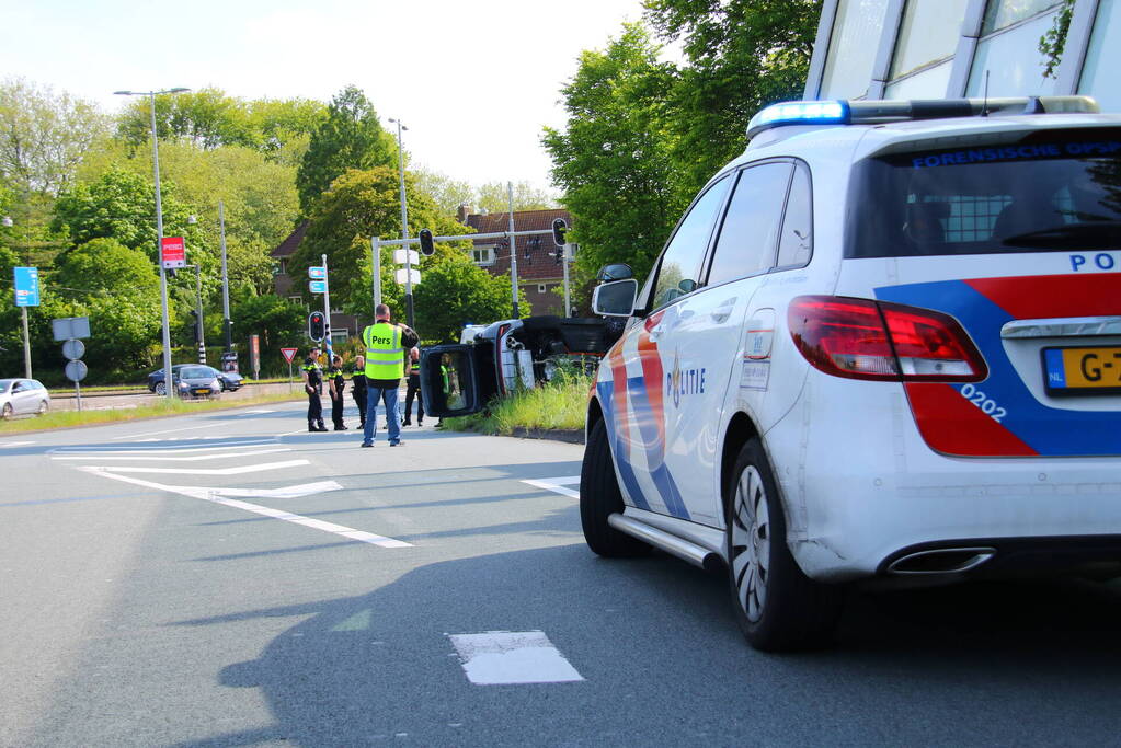 Persoon ernstig gewond bij eenzijdig ongeval