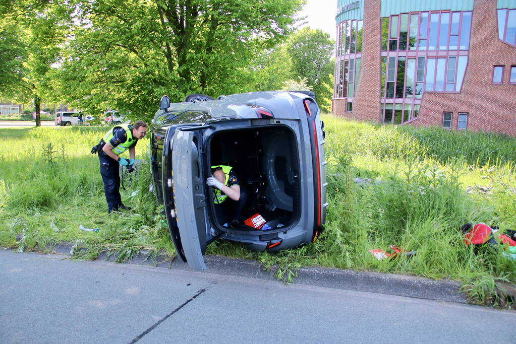 Persoon ernstig gewond bij eenzijdig ongeval