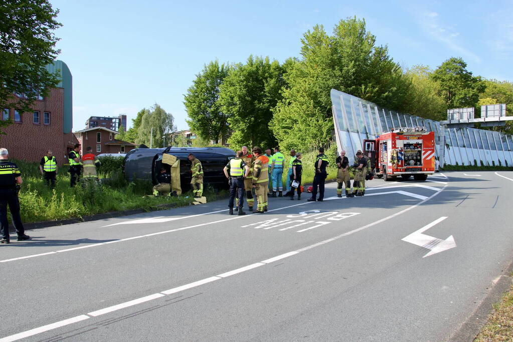 Persoon ernstig gewond bij eenzijdig ongeval