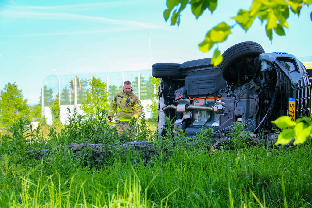 Persoon ernstig gewond bij eenzijdig ongeval