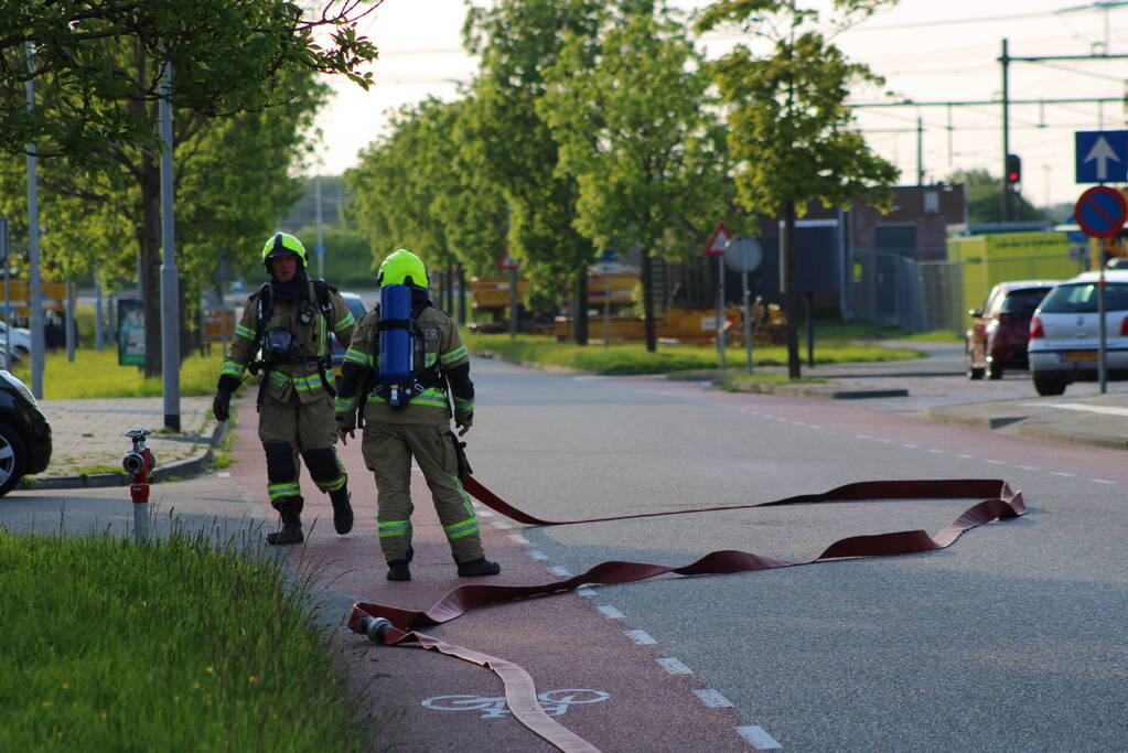 Brandweer ingezet voor mogelijke treinbrand