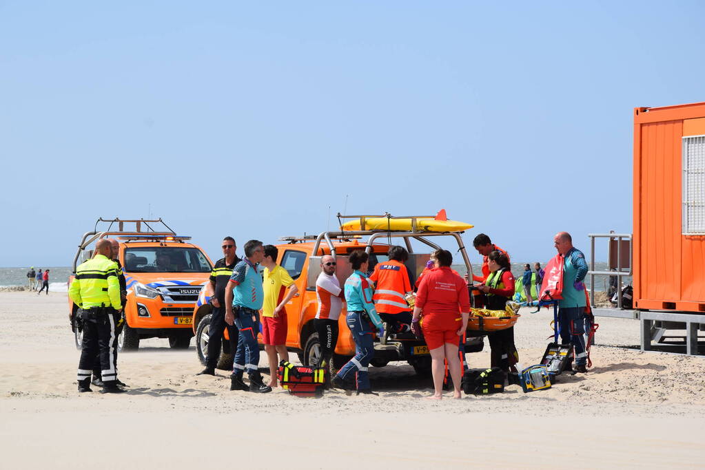 Lifequard ernstig gewond bij ongeval met waterscooter