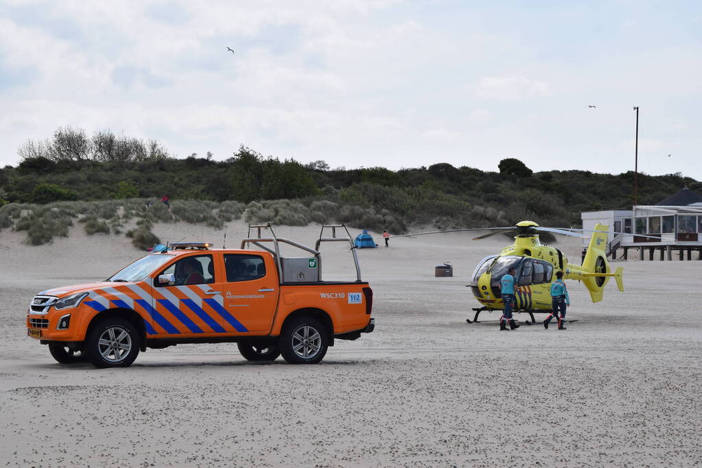 Lifequard ernstig gewond bij ongeval met waterscooter