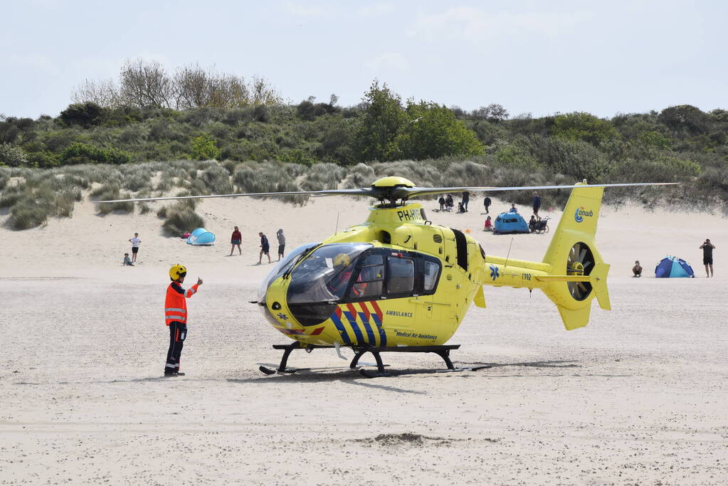 Lifequard ernstig gewond bij ongeval met waterscooter