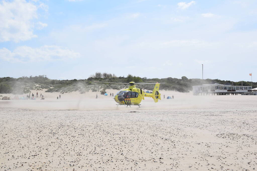 Lifequard ernstig gewond bij ongeval met waterscooter