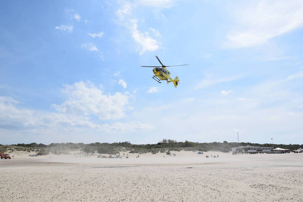 Lifequard ernstig gewond bij ongeval met waterscooter