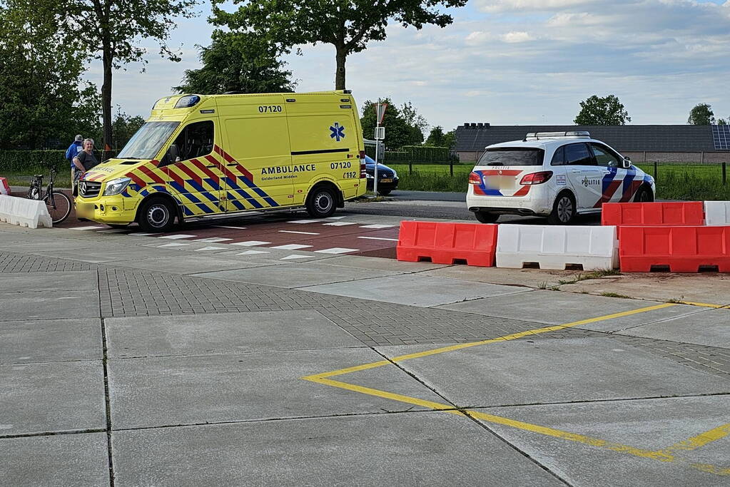 Kind ernstig gewond na val van fiets