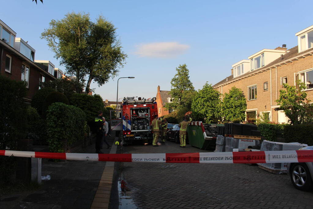 Brandweer ingezet voor keukenbrand, woningen ontruimd