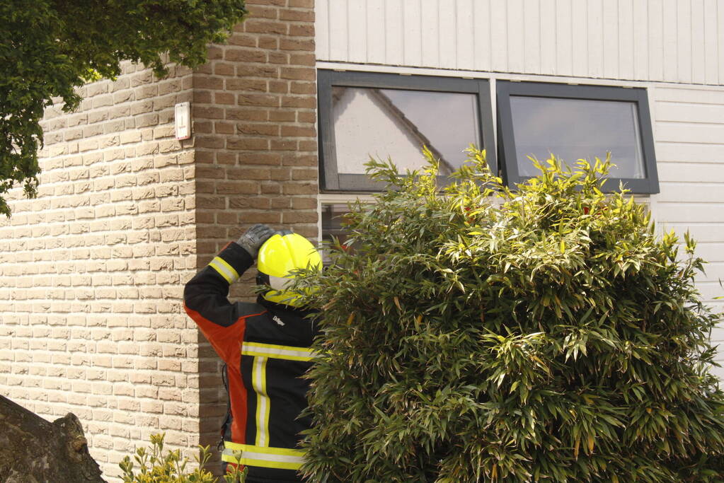 Brand in woning snel geblust