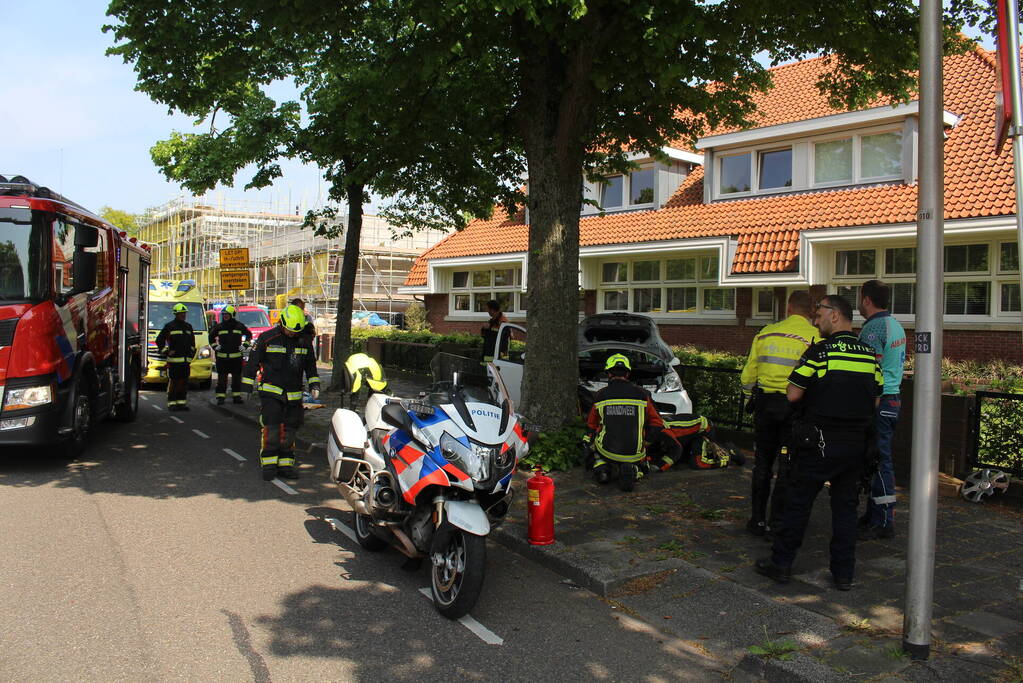 Eenzijdig ongeval met boom