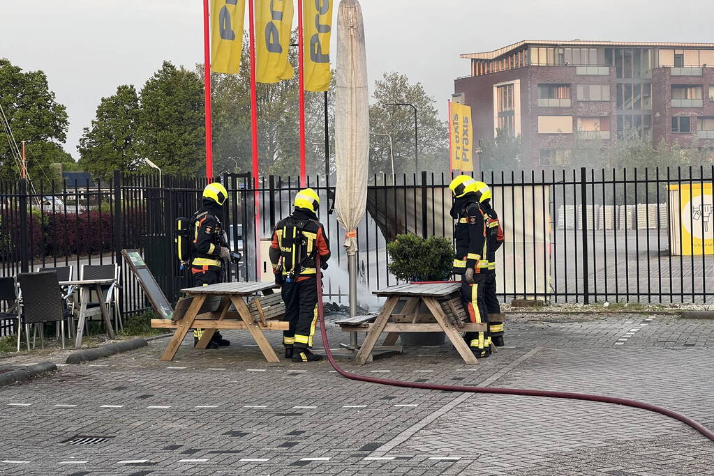 Rookontwikkeling bij brand in elektrakast