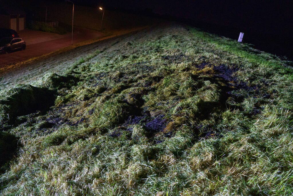 Bermbrand snel geblust