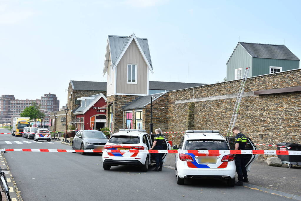 Gebied rond Batavia Stad afgezet