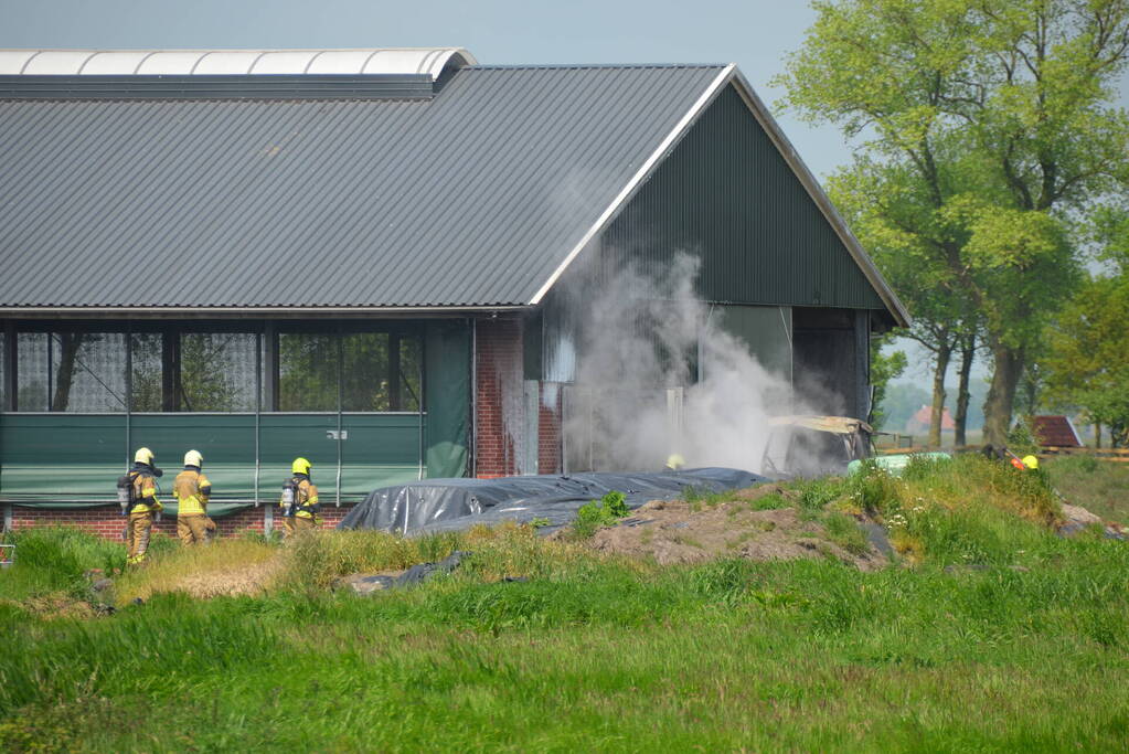 Brand onder controle na grote inzet van brandweer