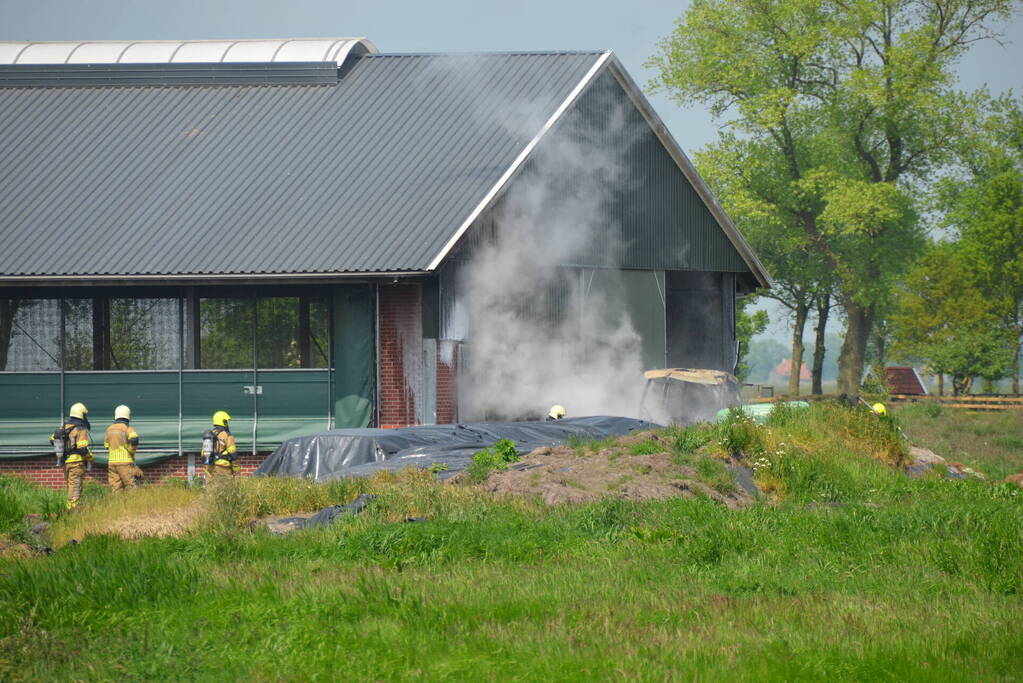 Brand onder controle na grote inzet van brandweer