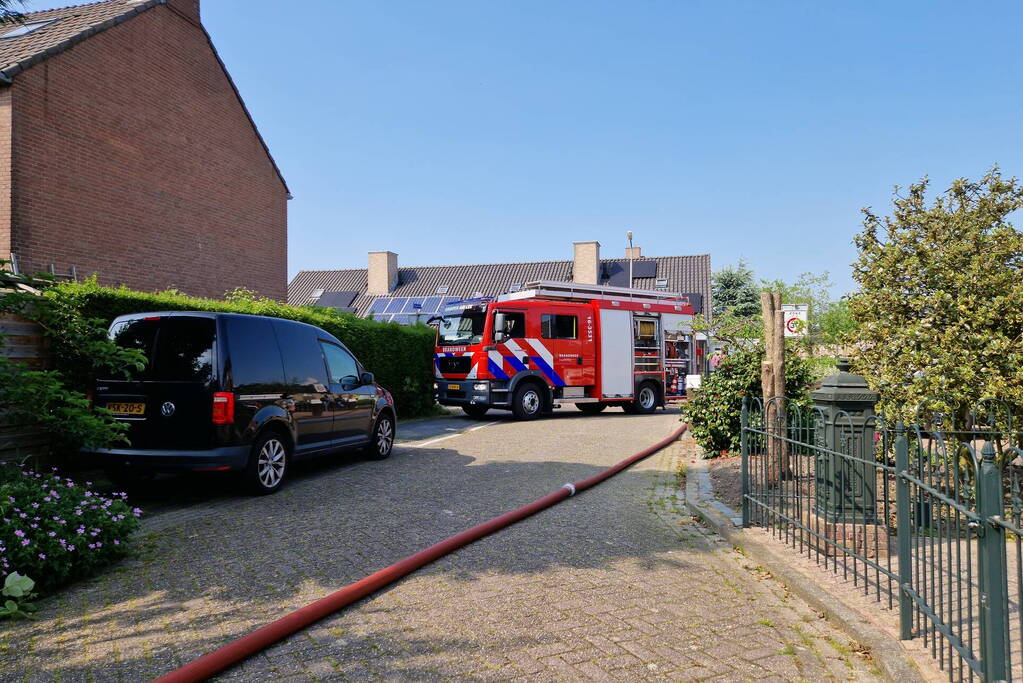 Brandweer ingezet voor gaslekkage