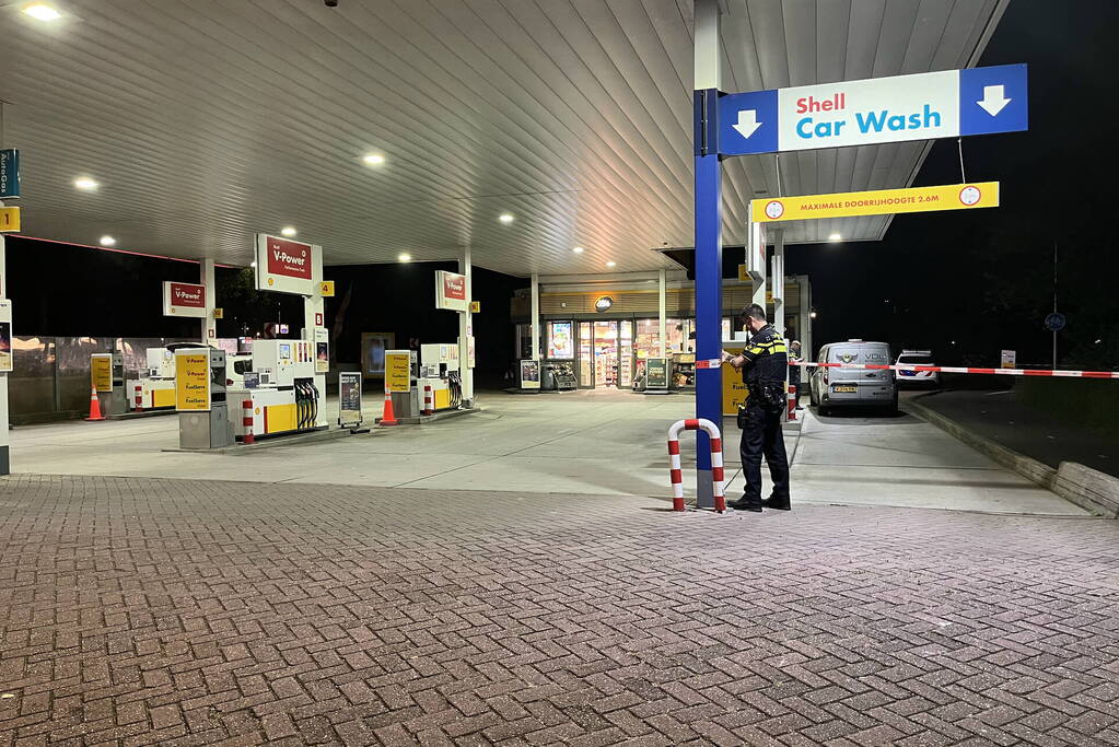 Overval op tankstation Shell