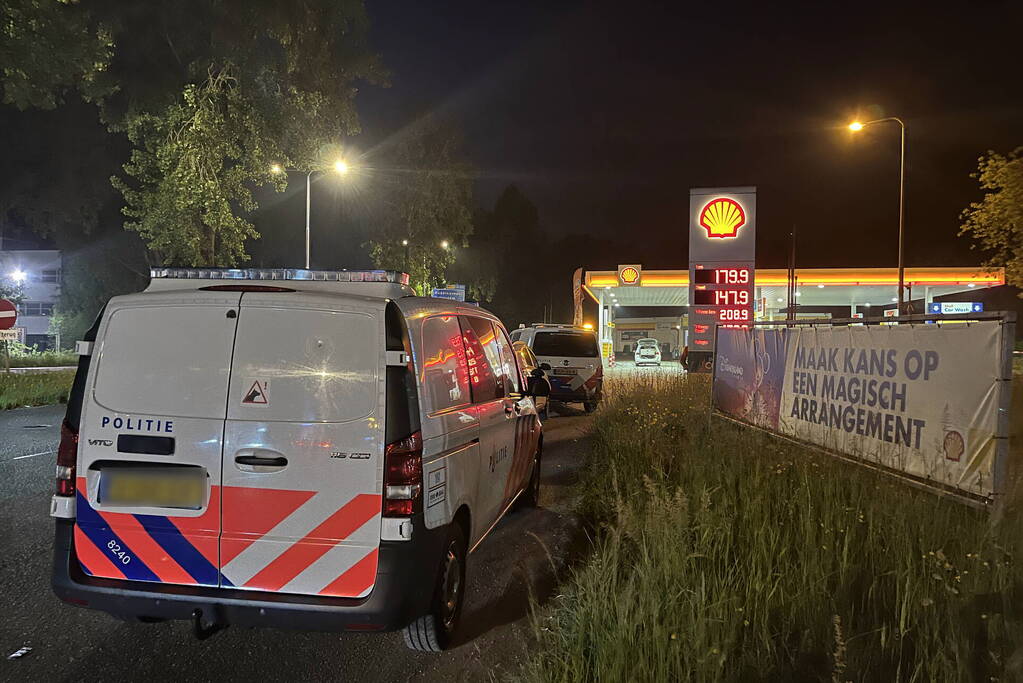 Overval op tankstation Shell