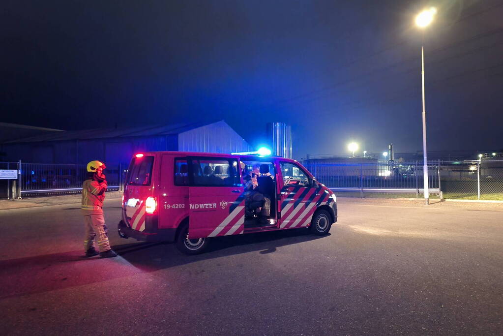 Biogas lekkage zorgt voor brandweerinzet