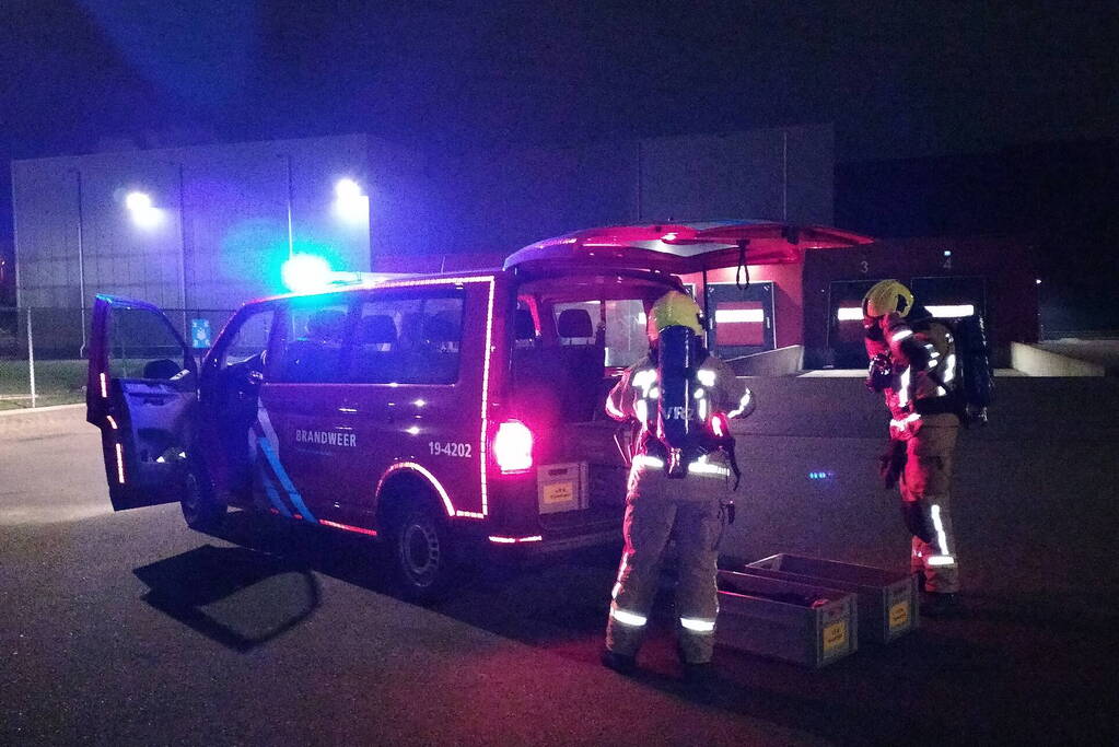 Biogas lekkage zorgt voor brandweerinzet