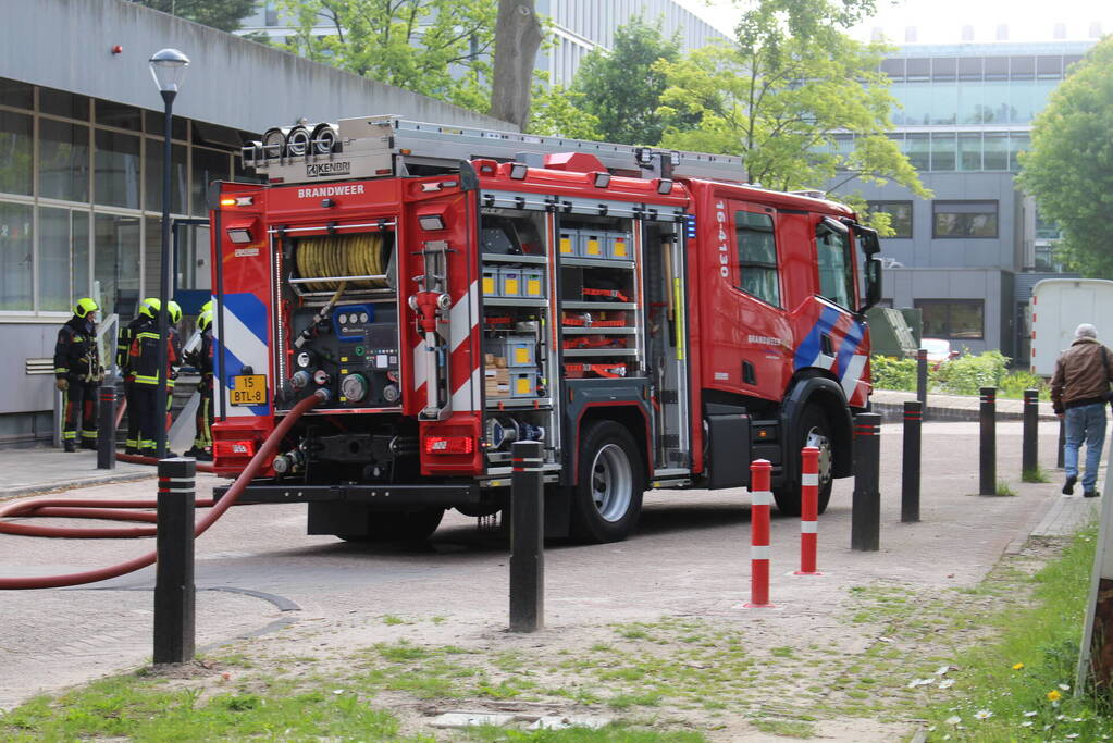 Brand in transformator