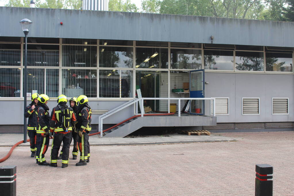 Brand in transformator