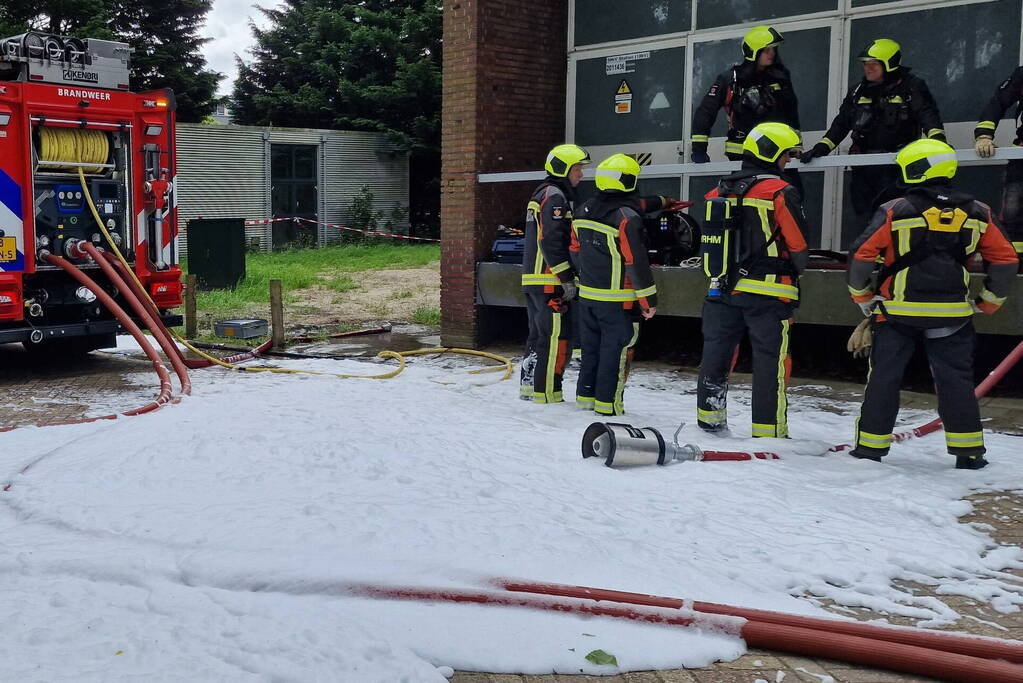 Brand in transformator