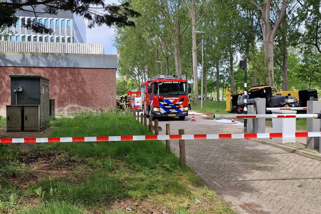 Brand in transformator