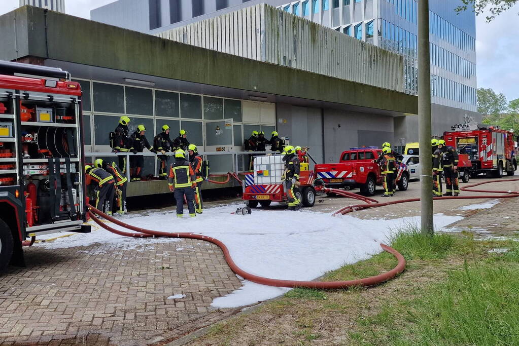 Brand in transformator