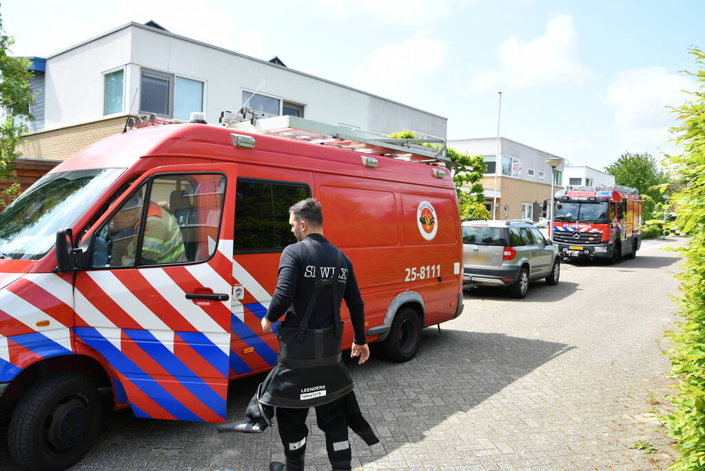 Brandweerduiker ingezet na losdrijvend bootje