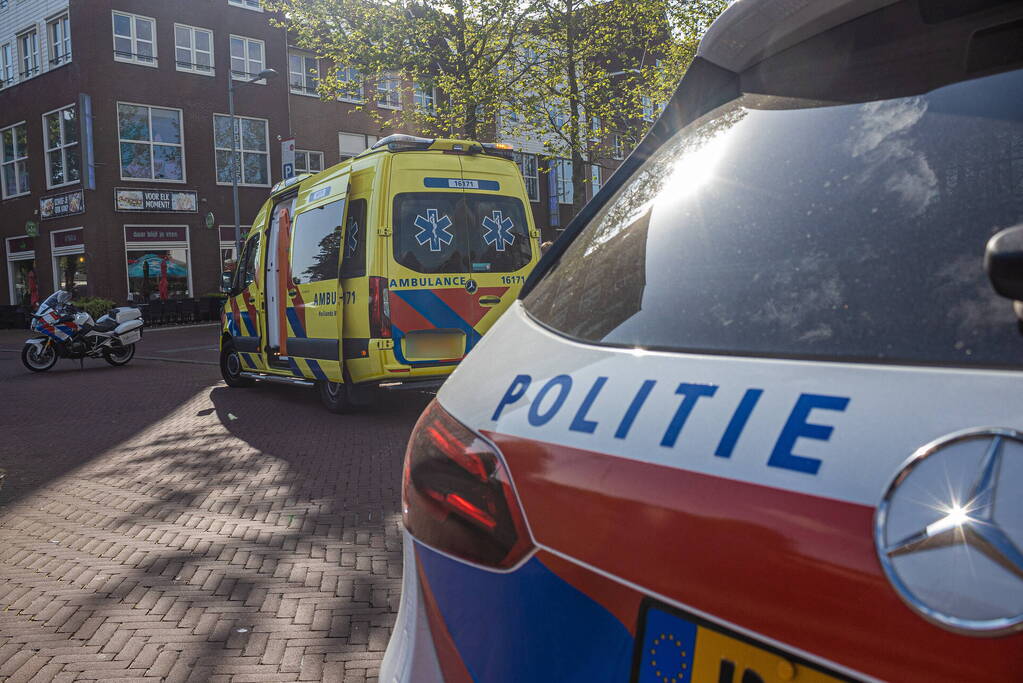 Scooterrijder gewond bij botsing met auto