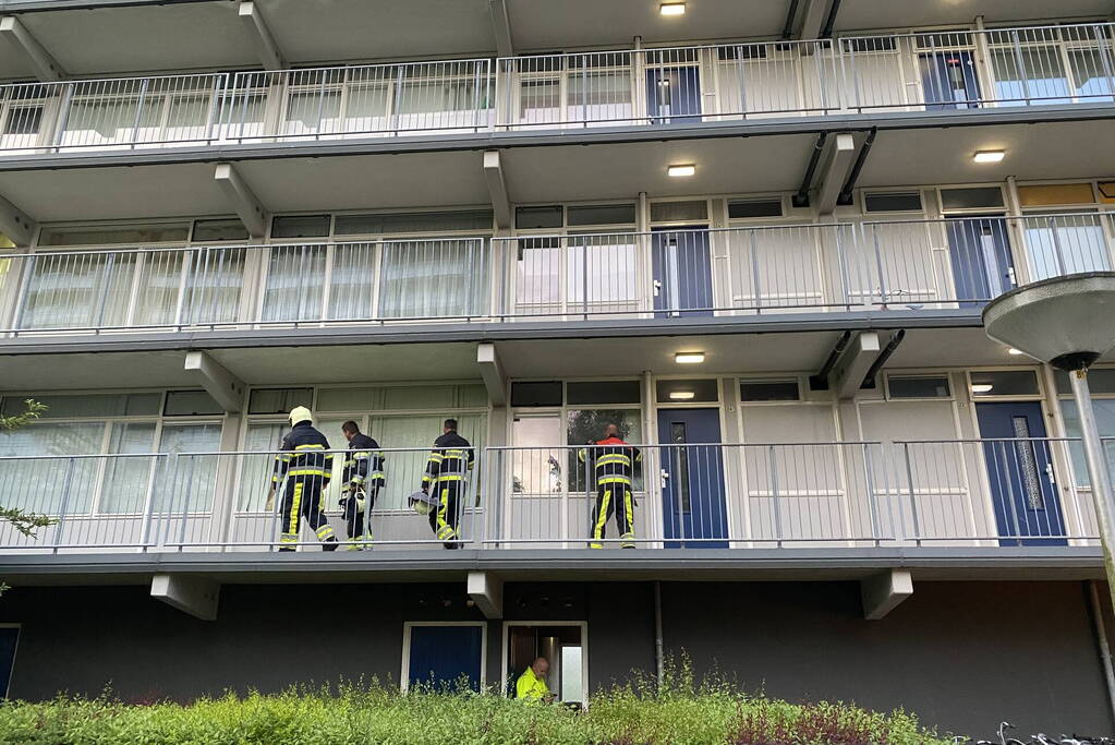 Wateroverlast in flatwoning