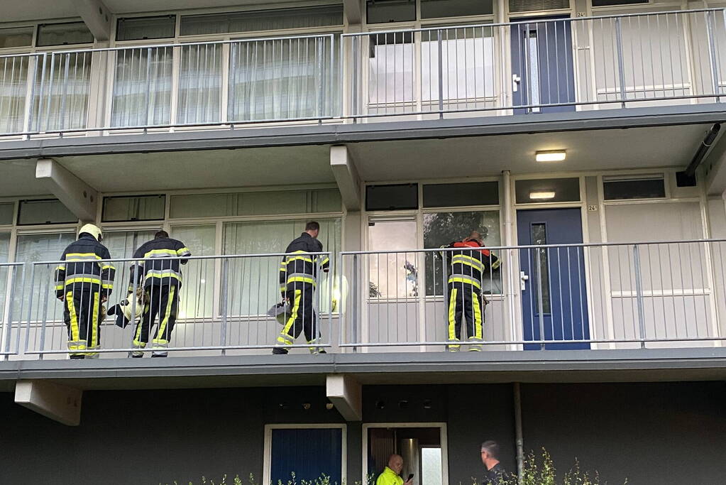 Wateroverlast in flatwoning