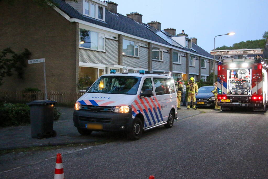Verdachten slaan op de vlucht na aantreffen hennepkwekerij