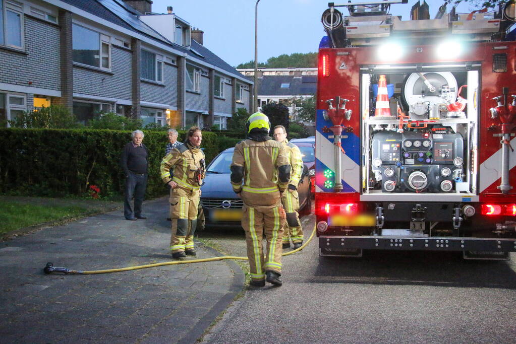 Verdachten slaan op de vlucht na aantreffen hennepkwekerij