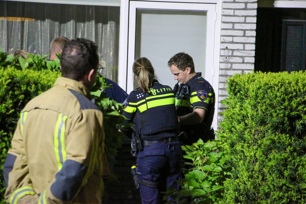 Verdachten slaan op de vlucht na aantreffen hennepkwekerij