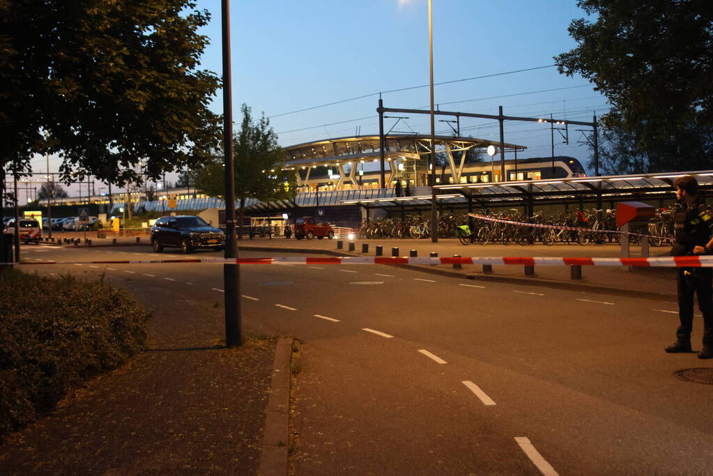 Arrestatieteam houdt verdachte aan in trein