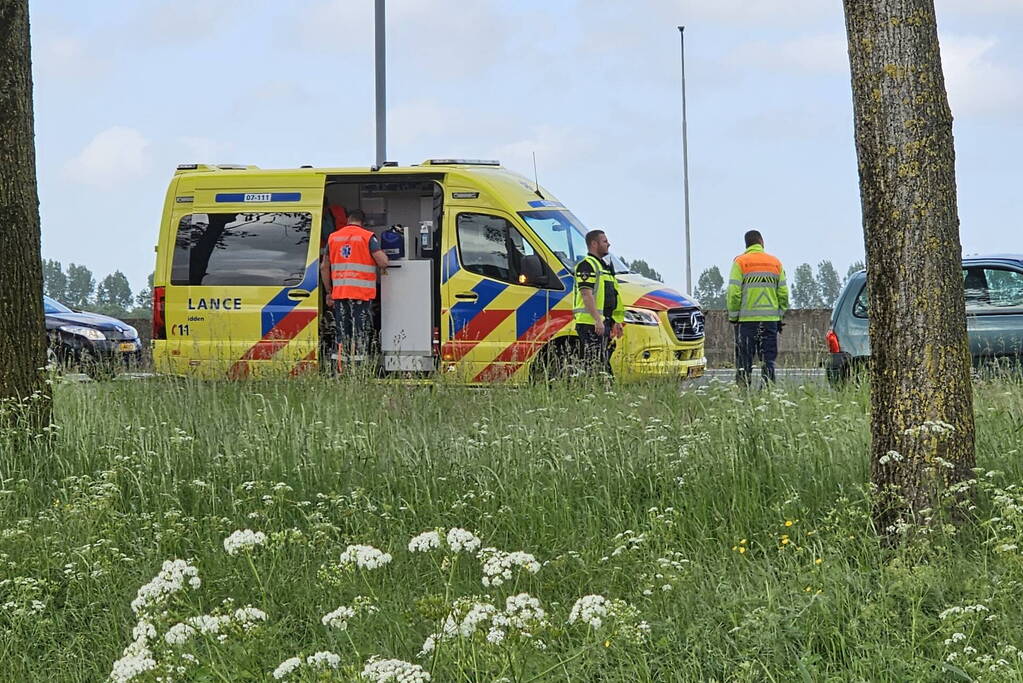 Ongeval op de snelweg zorgt voor afsluiting van drie rijstroken