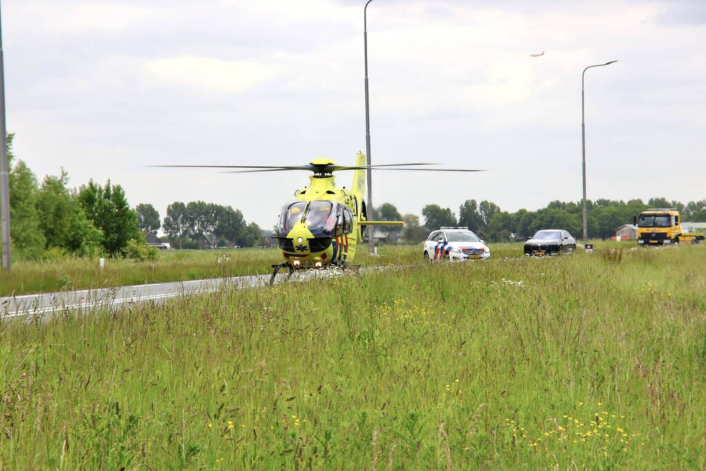 Ernstige aanrijding tussen twee voertuigen