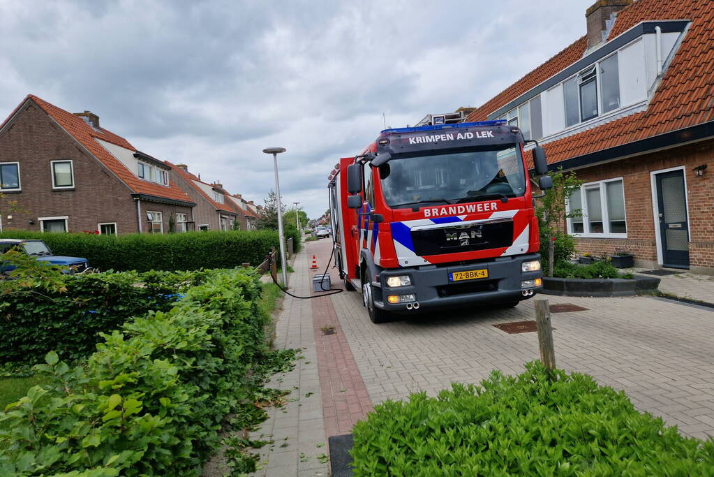 Gaslekkage door aanleg van glasvezel