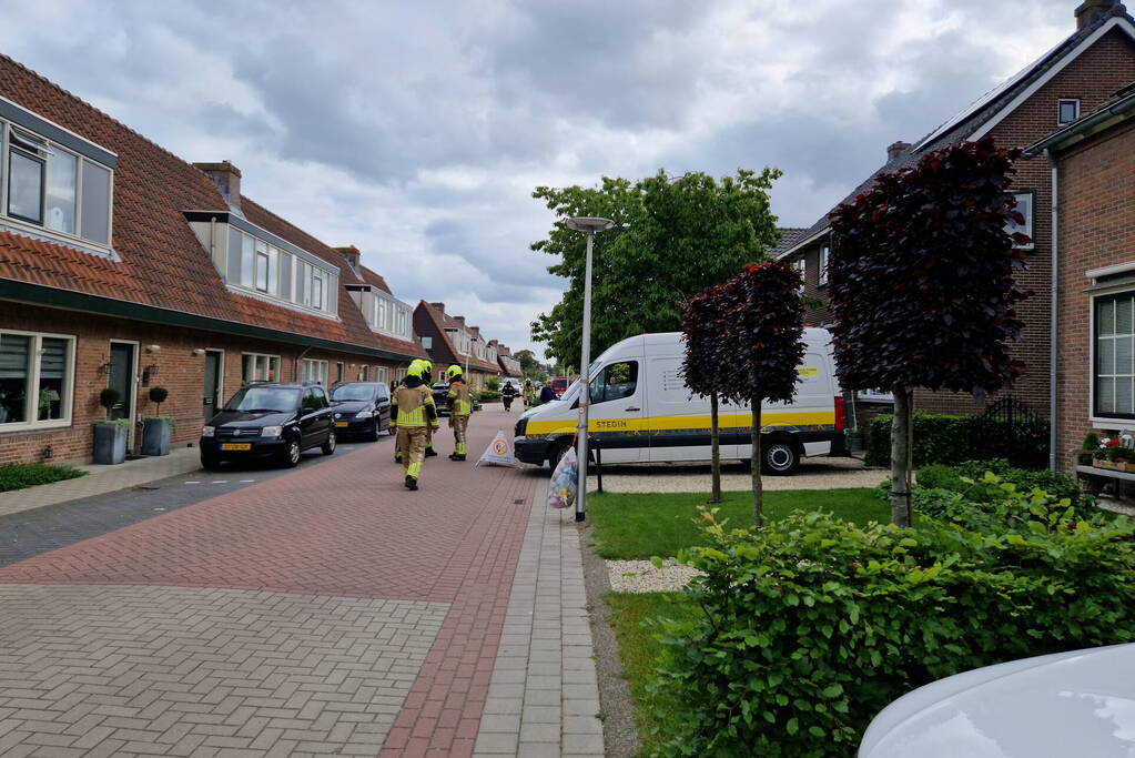 Gaslekkage door aanleg van glasvezel