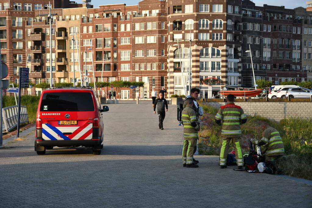 Stoomvorming op boot zorgt voor brandweerinzet
