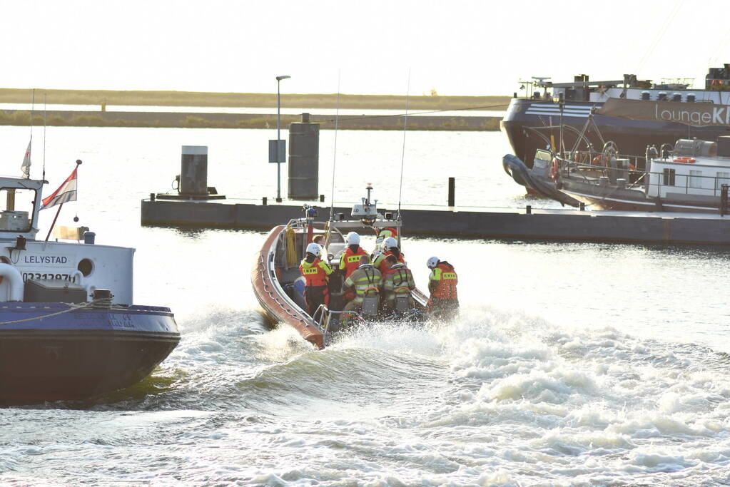 Stoomvorming op boot zorgt voor brandweerinzet