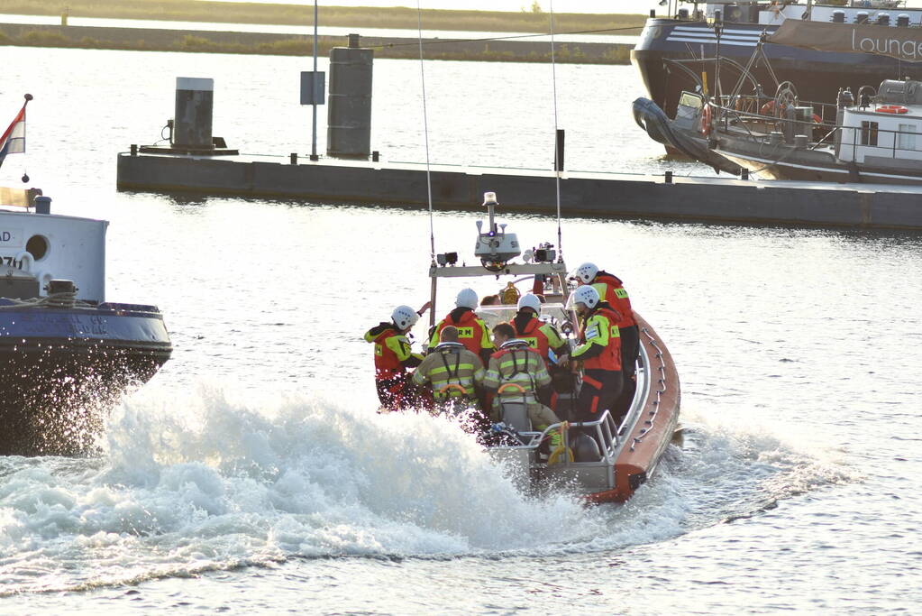 Stoomvorming op boot zorgt voor brandweerinzet