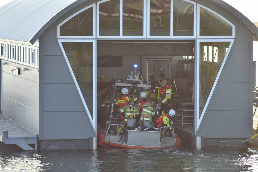 Stoomvorming op boot zorgt voor brandweerinzet