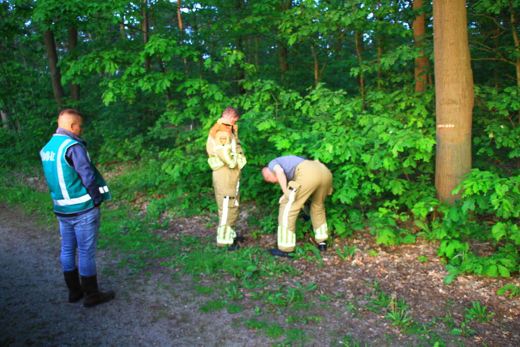 Rugspuit lekt oplossingsmiddel in natuur