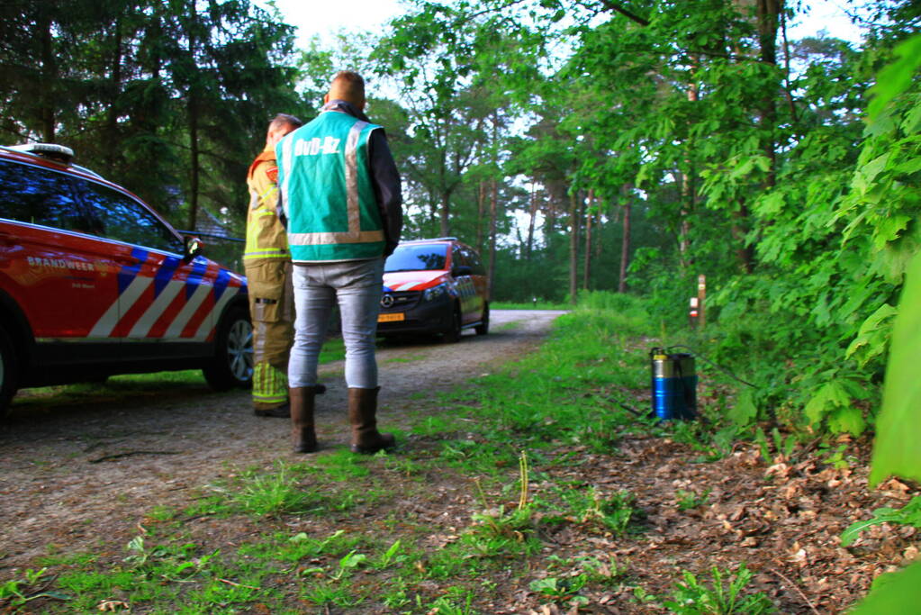 Rugspuit lekt oplossingsmiddel in natuur